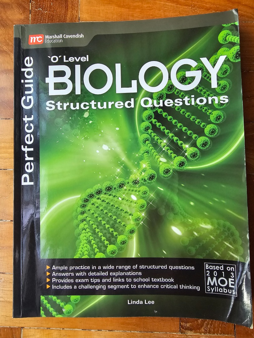 Perfect Guide 'O' Level Biology Structured Questions, Hobbies & Toys ...