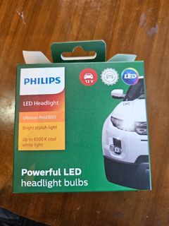 Philips Led Headlight Bulb Ultinon Pro1000 LED-HL HB3/HB4 Bright Stylish Ligh, Up To 6500 K