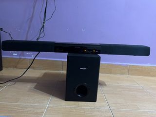 PHILIPS SOUNDBAR SPEAKER HTL2160/12 WITH SUBWOOFER & BLUETOOTH