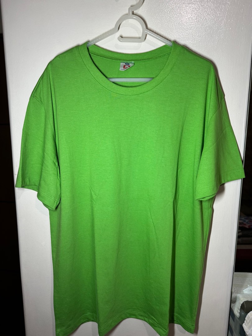 Plain Apple Green Shirt, Men's Fashion, Tops & Sets, Tshirts & Polo ...