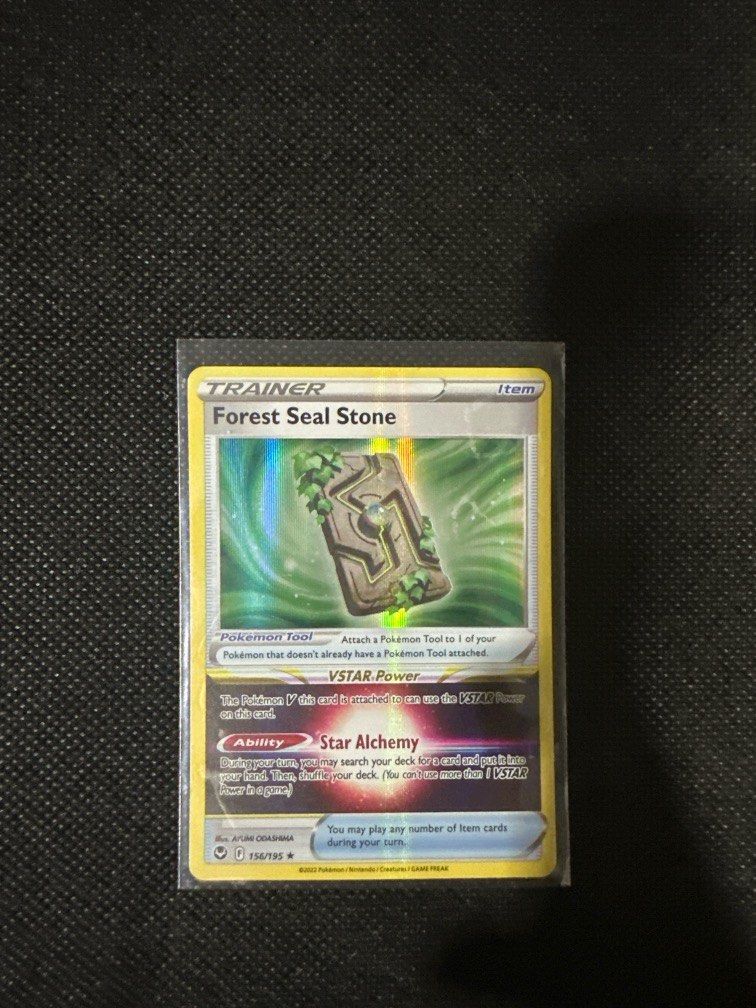 Pokemon Forest Seal Stone, Hobbies & Toys, Toys & Games on Carousell
