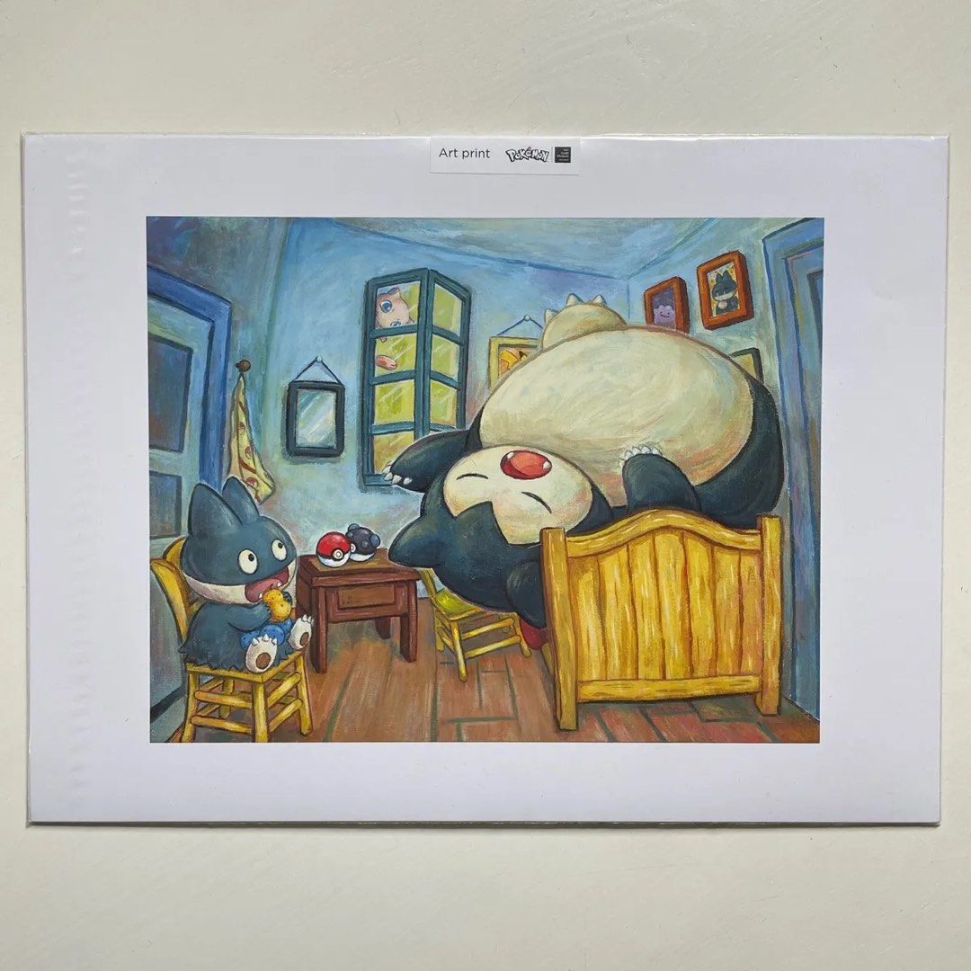 Carta Promo Snorlax Con Munchlax & Mew Pokemon X Van Gogh ACG Art - Foto 7