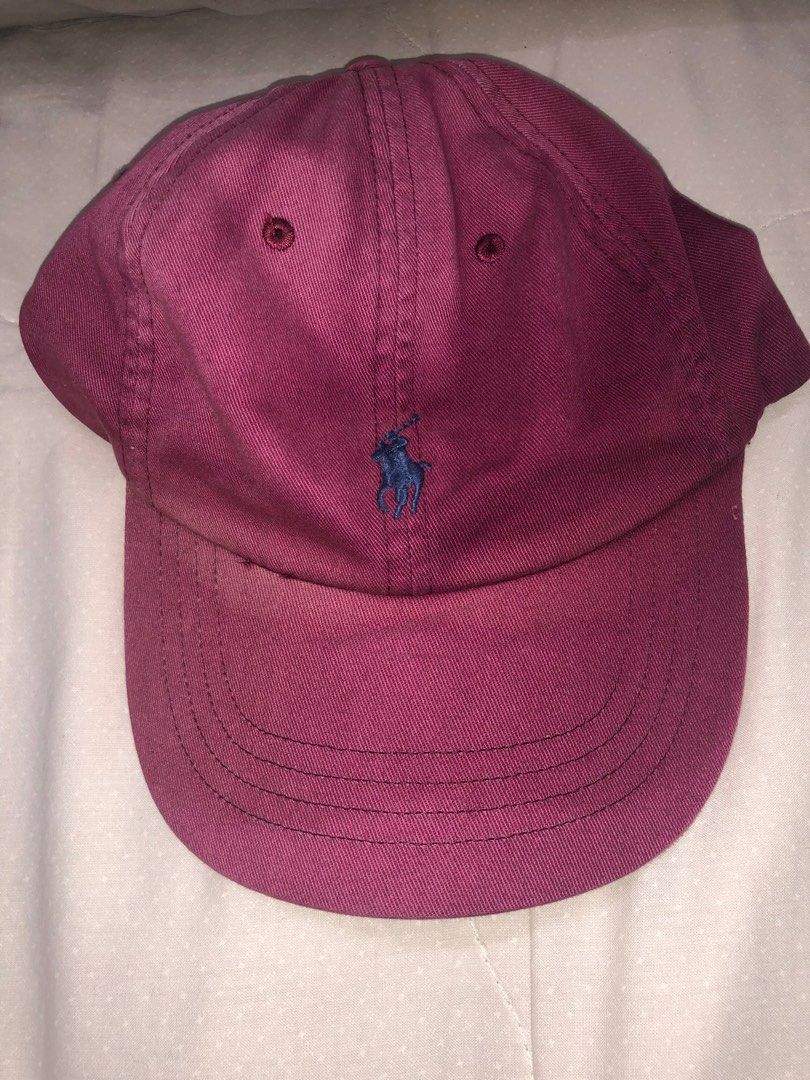 Maroon store polo hat