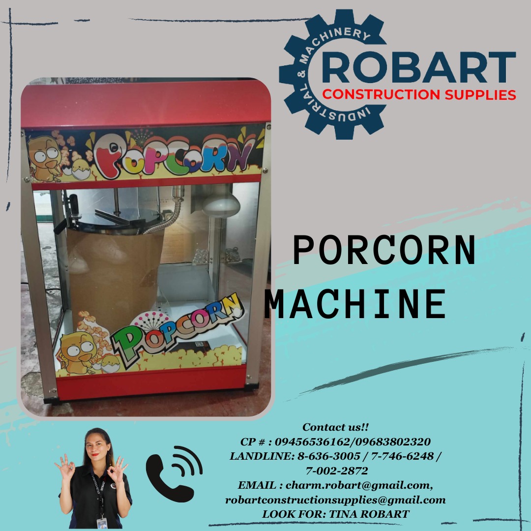 POPCORN MACHINE, Commercial & Industrial, Construction Tools