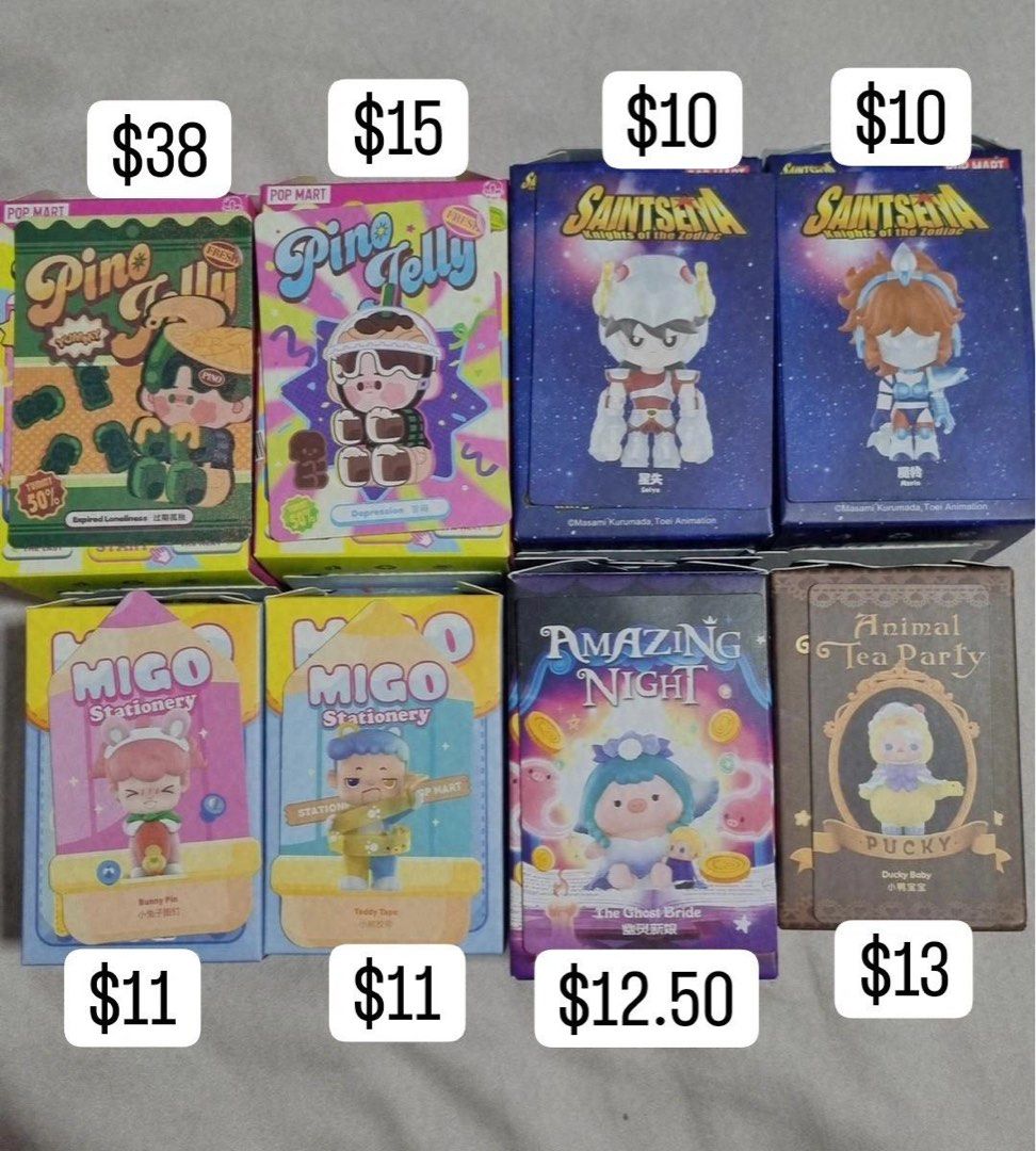 POPMART FIGURES, Hobbies & Toys, Toys & Games on Carousell