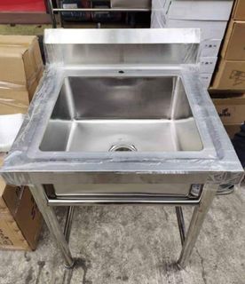 ♦️PORTABLE SINK/DETACHABLE STAND/1.OMM THICKNESS/BRAND NEW/COMPLETE FITTINGS/CASH ON DELIVERY/IN STOCK/PURE 304 STAINLESS
