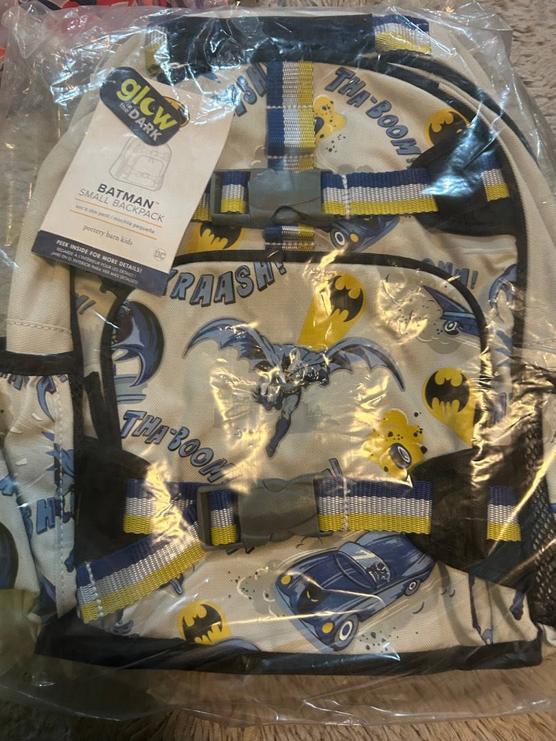 Pottery barn sales batman backpack