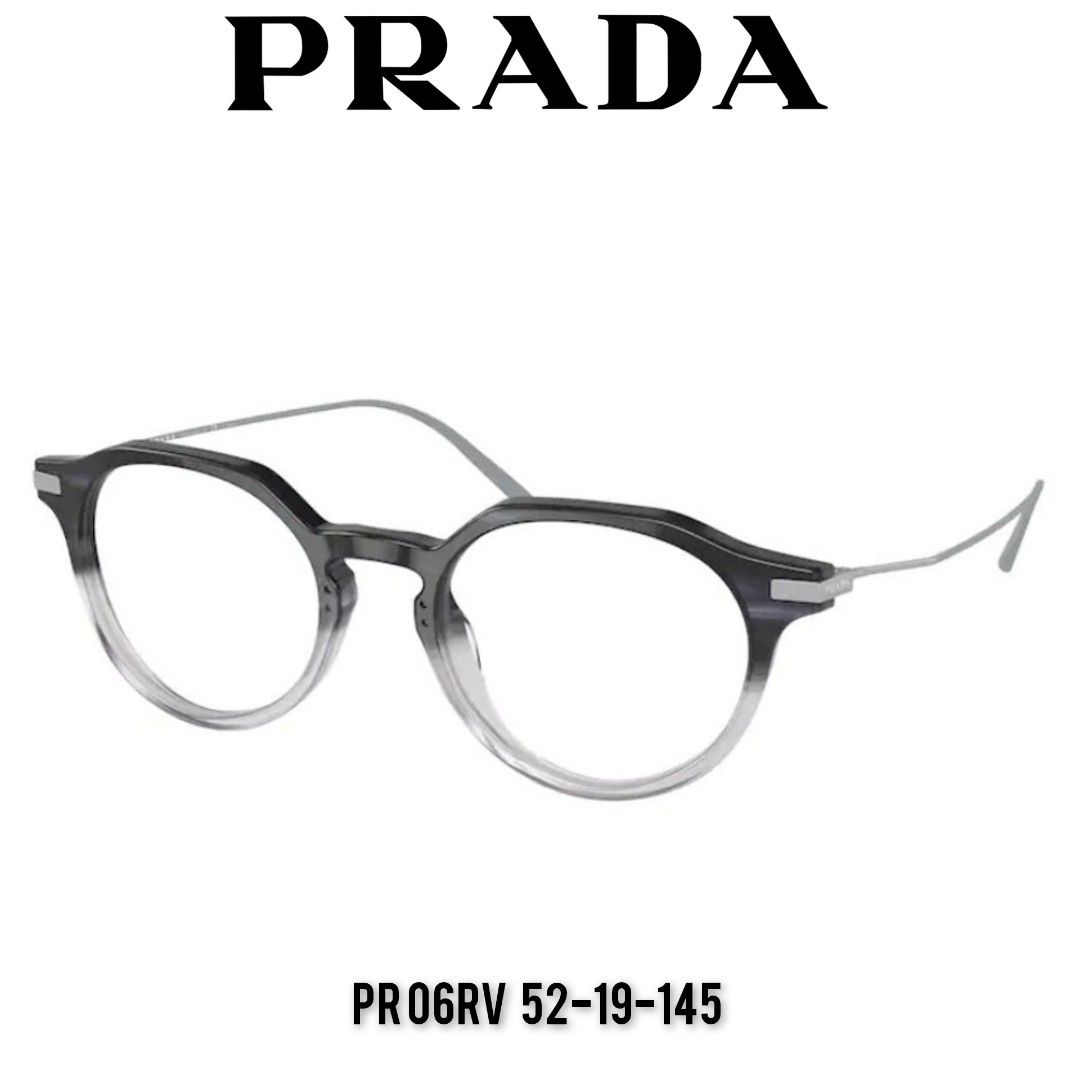 Prada titanium glasses specs eyewear, Men's Fashion, Watches