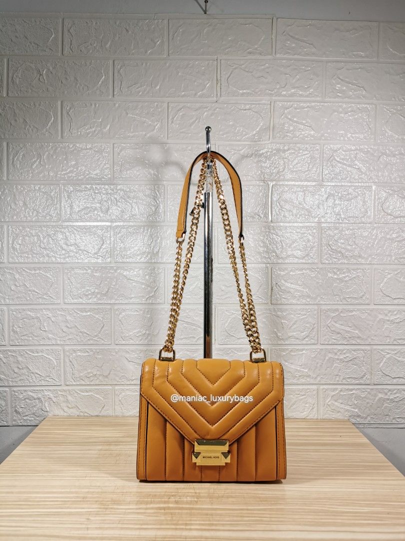 Whitney quilted leather shoulder bag hot sale