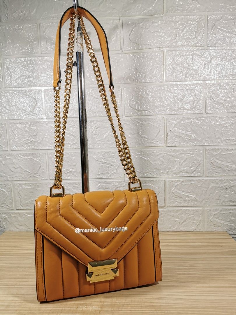 Leather Whitney Mk Bag Leather Convertible Shoulder Mk Whitney