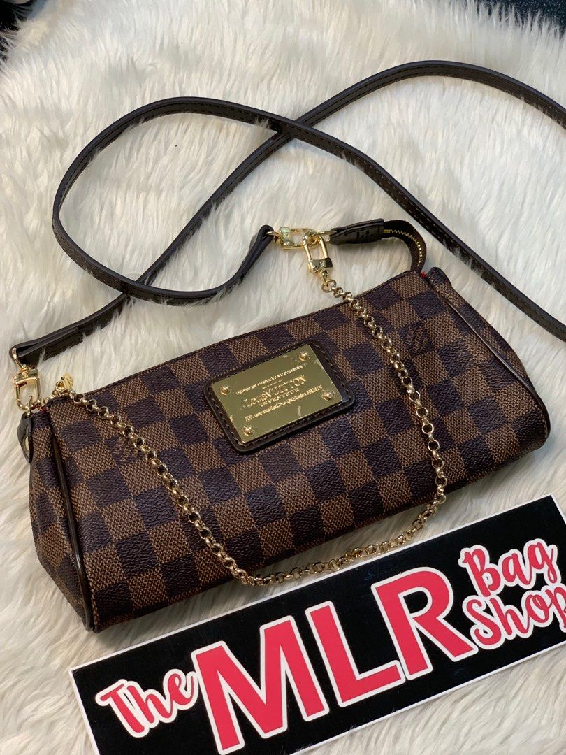 Preloved LV Eva Damier (Category: Luxury Bags & Wallets) located in Bacoor. Submitted by themlrbagshop2.0 (Listing ID 1270407404, Image 1). Description: Slightly Used with dare code Japan Sourced NO DAMAGE .