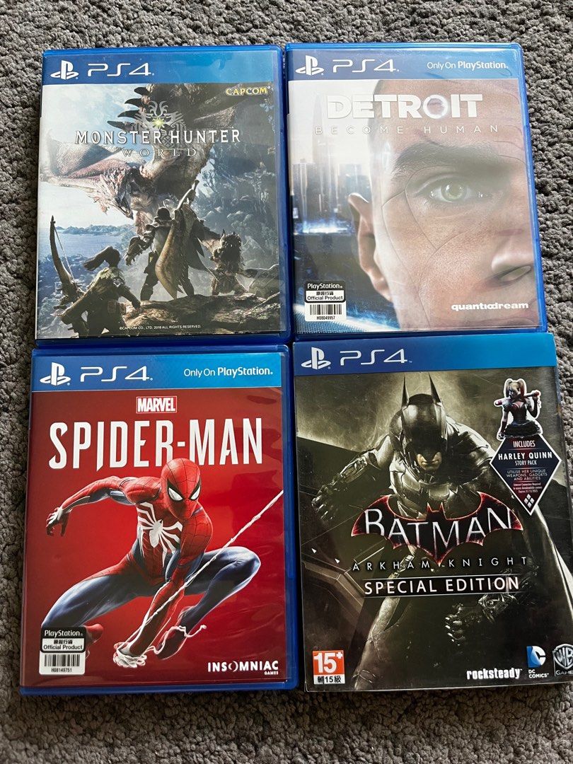 PS4 FREE GAMES Spiderman, Video Gaming, Video Game Consoles