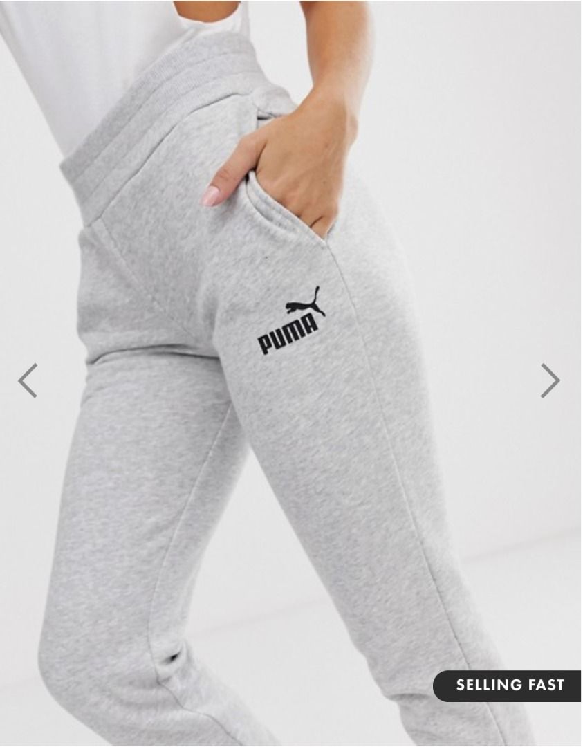 Grey deals joggers puma