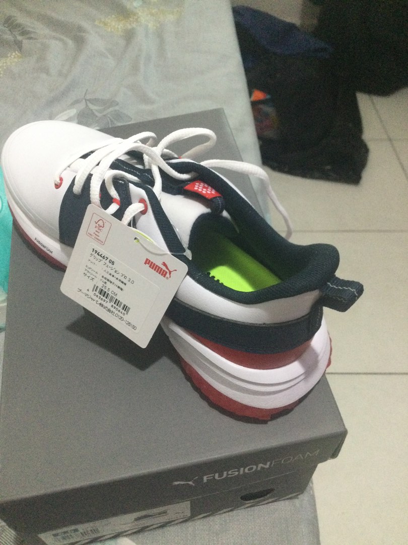 Puma Grip Fusion Pro 3.0 spike less golf shoe, Sports Equipment, Sports