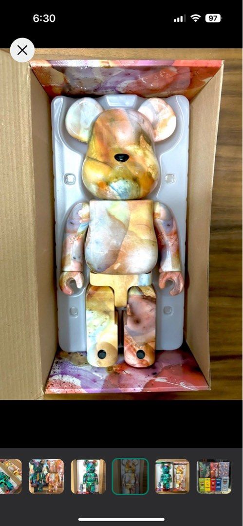 bearbrick pushead 400