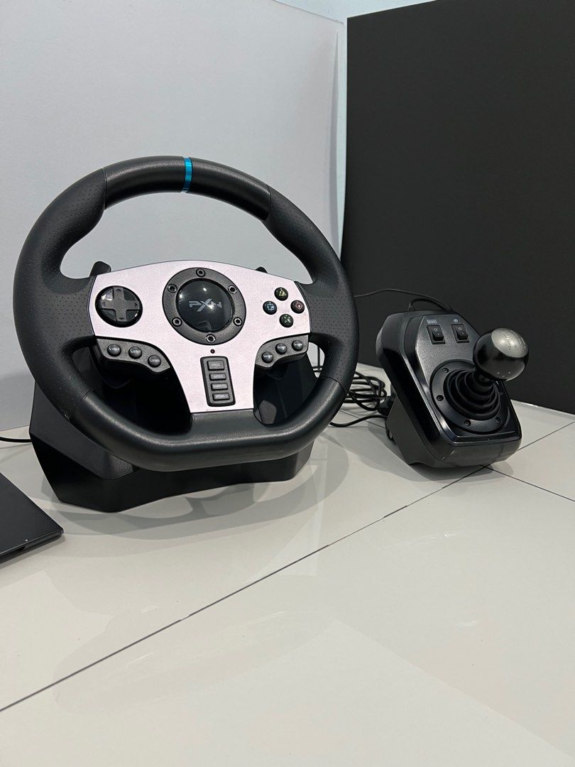 PXN V9  Gaming racing wheel 🔥, Video Gaming, Gaming Accessories,  Controllers on Carousell