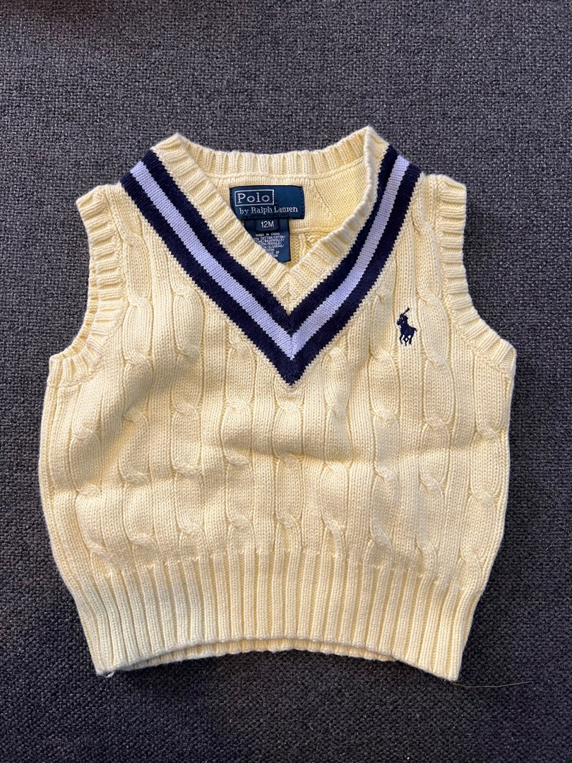 Ralph lauren baby vest 12M Babies Kids Babies Kids Fashion