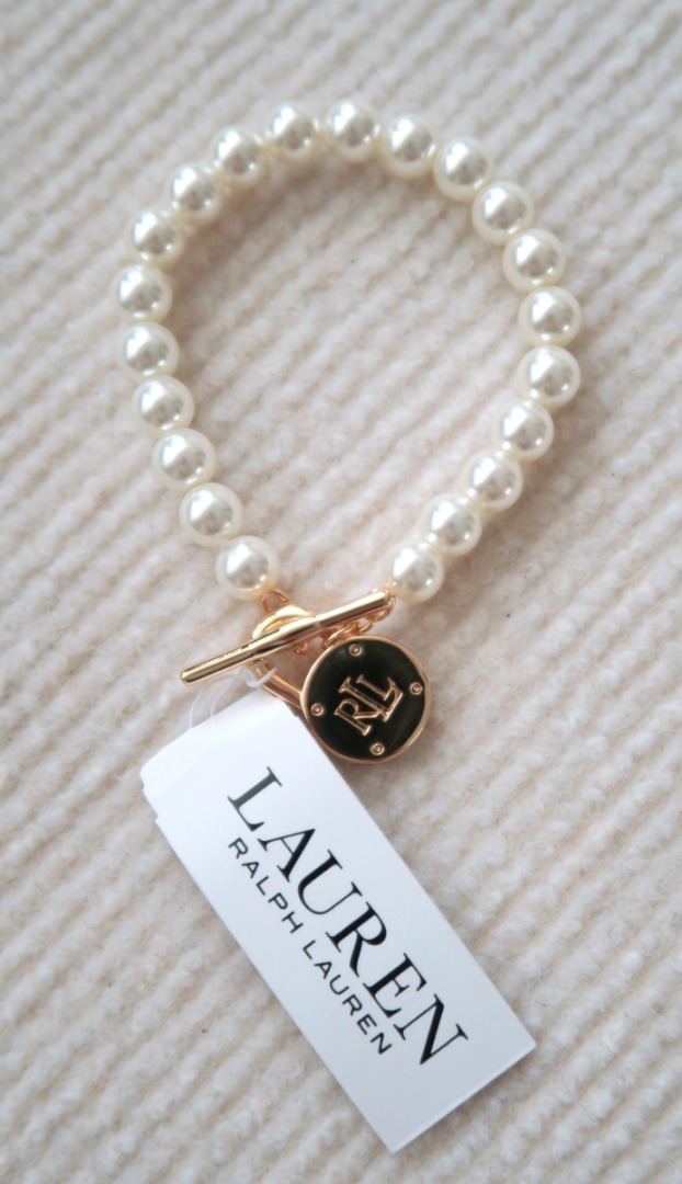 Ralph lauren clearance silver bead bracelet
