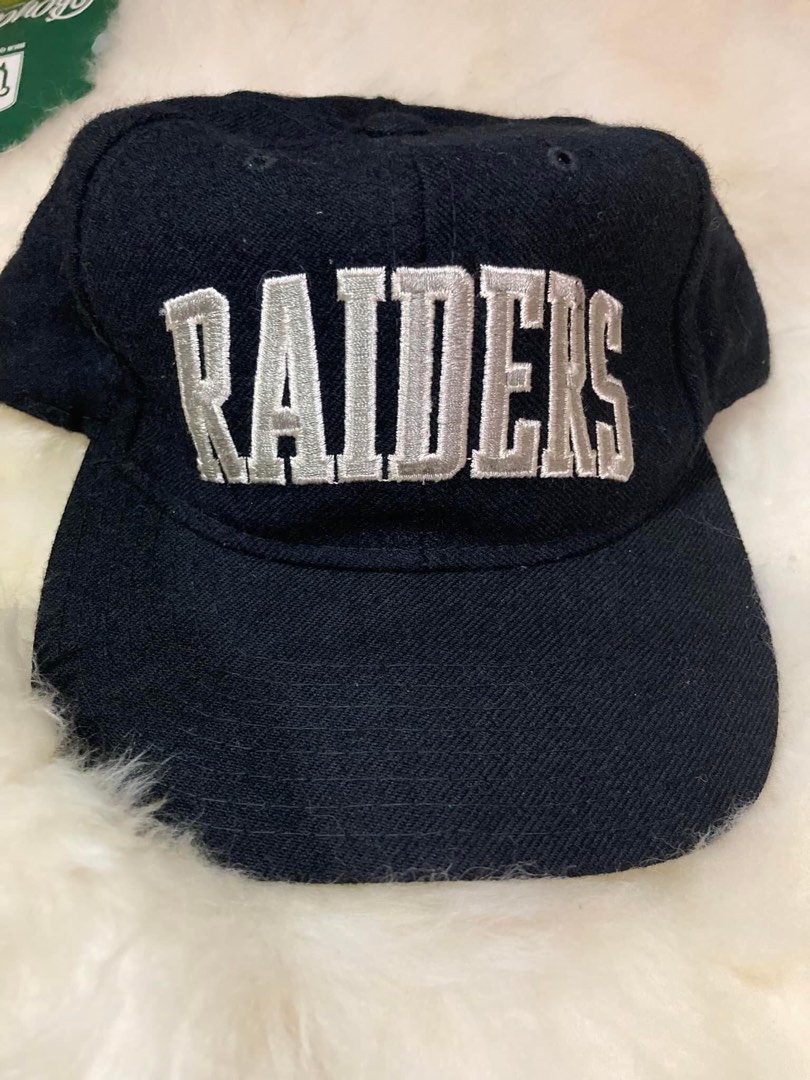 vintage LA Raiders mesh ajd snapback hat - 80s 90s Lo