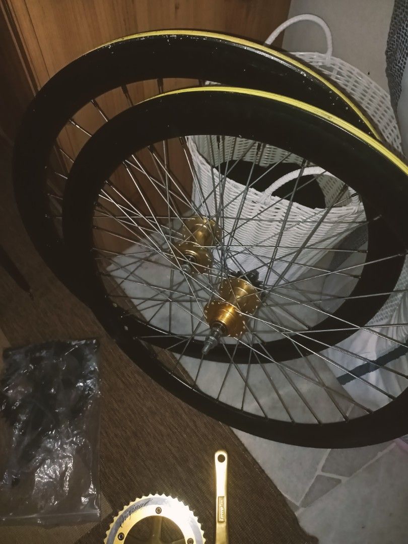 Rim DEPAN BELAKANG 50MM, Sports Equipment, Bicycles & Parts, Bicycles