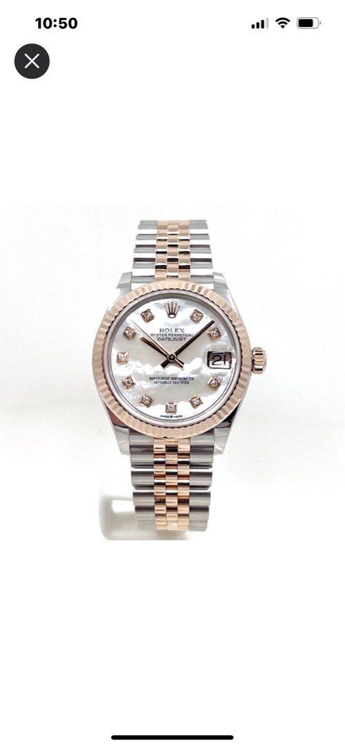 Gold rolex deals datejust 36