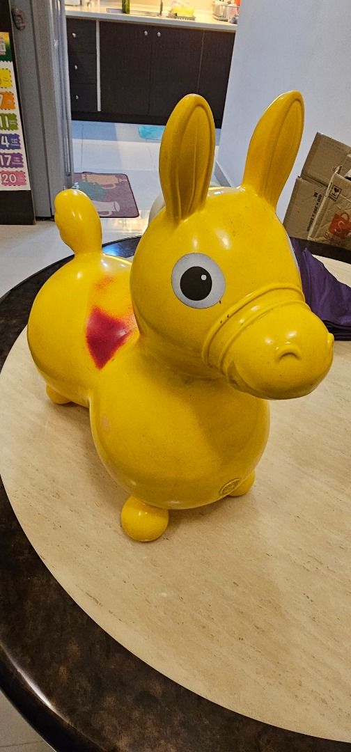 Rubber bouncy horse online