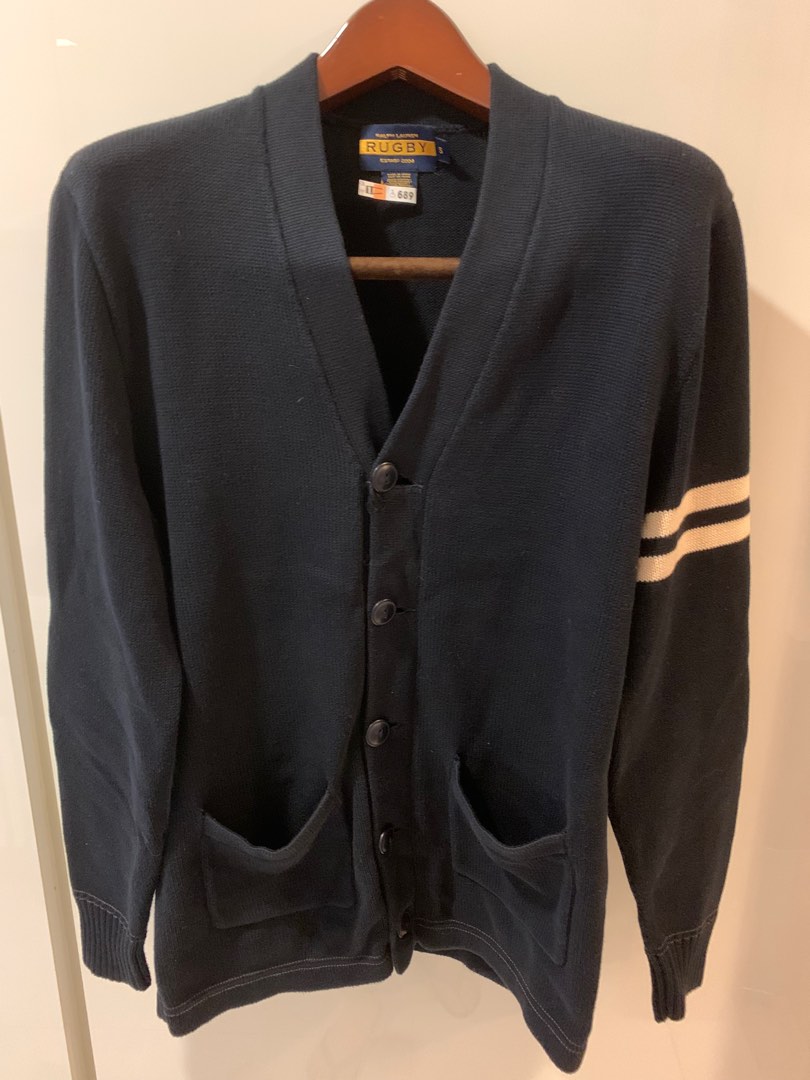 Ralph lauren rugby top cardigan