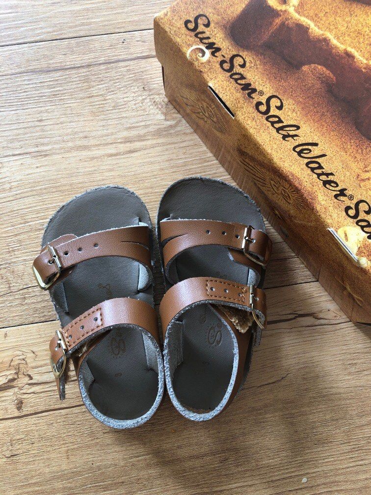 Saltwater sandals new arrivals size 3