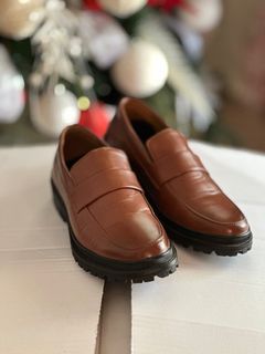 Salvatore Man Brown Leather Shoes