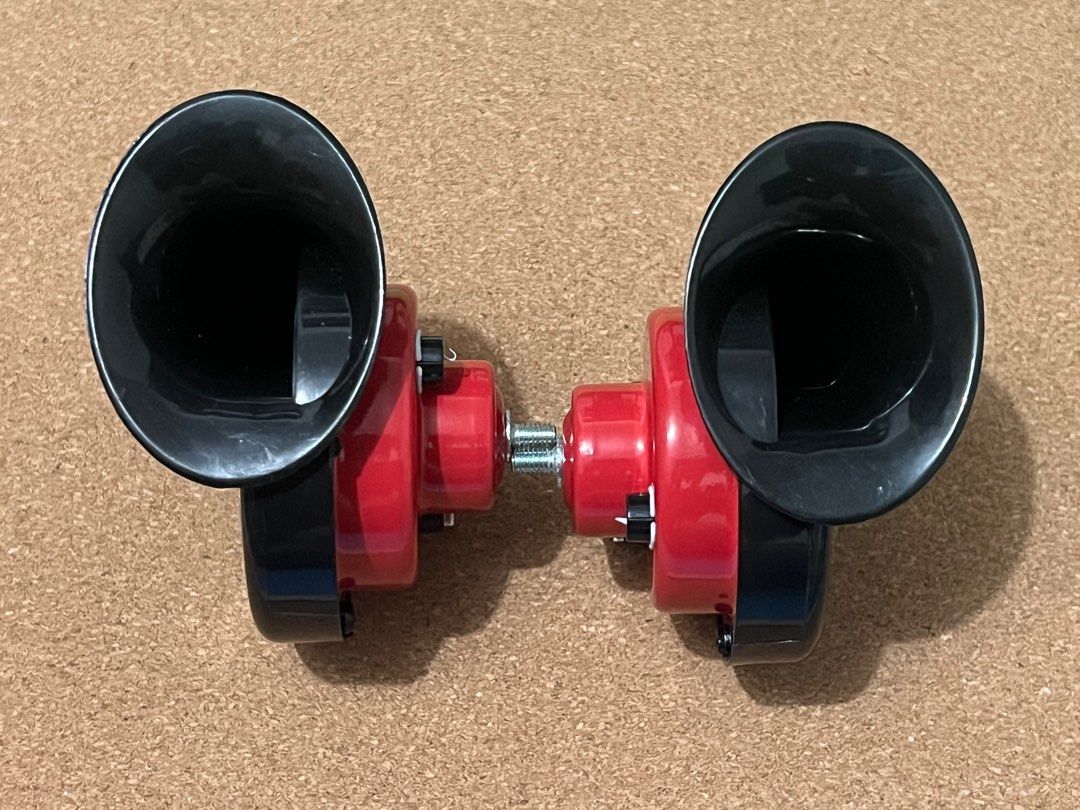 Seger 60B car horn honking electric horn Audi sound snail horn High/Low 510 Hz/ 410 Hz, Car