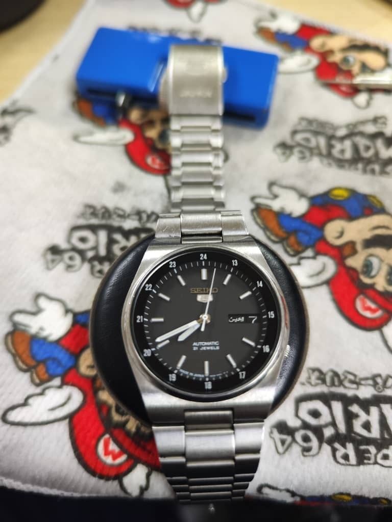 Seiko 5 automatic 7s26 0530 rare Arabic day words Men s Fashion