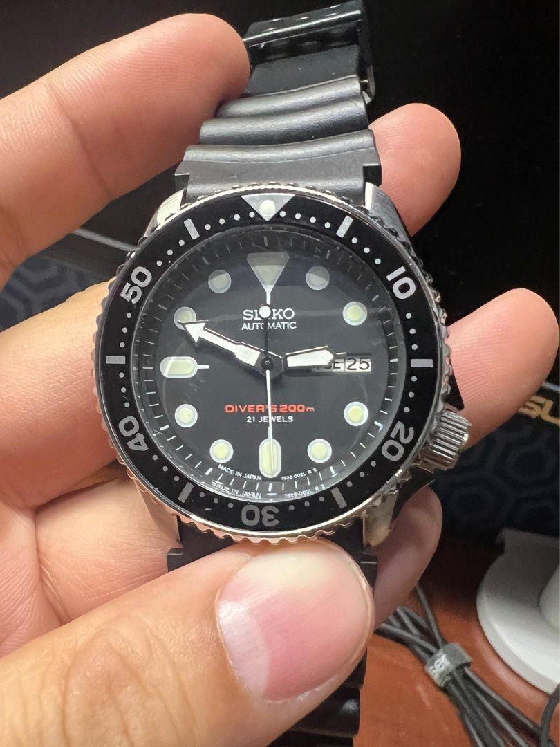 Seiko SKX007J Men s Fashion Watches Accessories Watches on