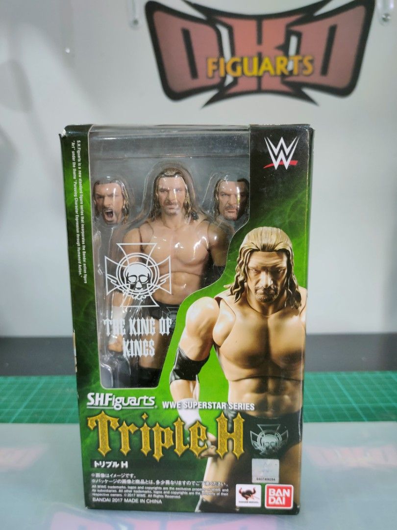 S.H.Figuarts WWE Triple H Hobbies Toys Toys Games on Carousell
