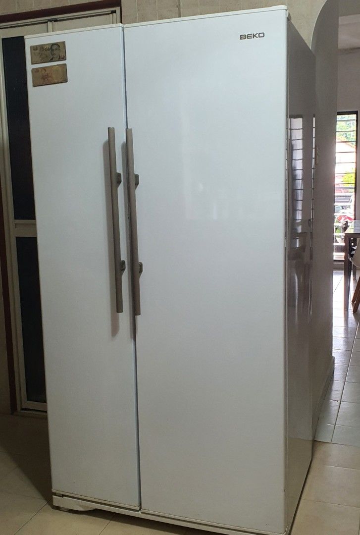 BEKO Fridge Side by side door Refrigerator, TV & Home Appliances