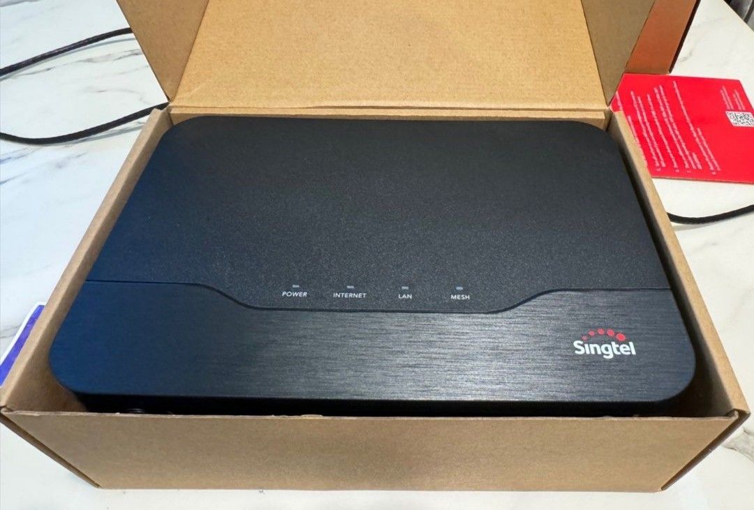 Singtel wifi 5 mesh router [NEW], Computers & Tech, Parts & Accessories ...