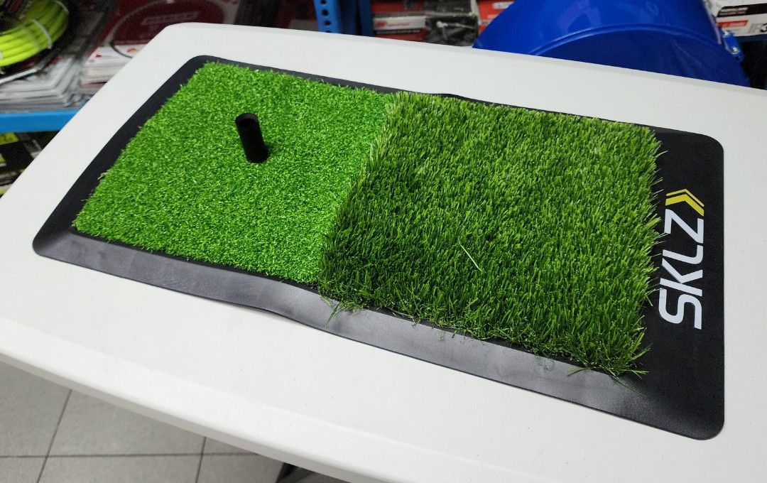 SKLZ Dual Golf Hitting Mat (Category: Golf) located in Pasay City. Submitted by golfclubtraderph (Listing ID 1270383572, Image 2). Description: • For Sale • SKLZ Dual Golf Hitting Mat - Brand New - Authentic - Actual pics posted • Mode of payment - BDO / BPI / Metrobank - GCash - LBC COD / COP • Shipping - metro manila via lalamove / grab express - provincial via LBC • Pick up - Pasay Area.
