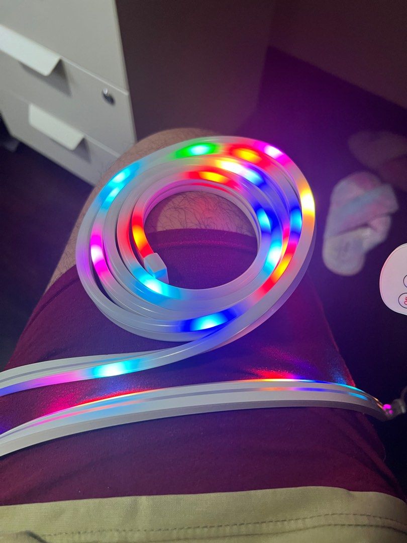 Tuya Rope Led Smart Tuya Neon Rope Light BNIB, Furniture & Home Living, Lighting ...