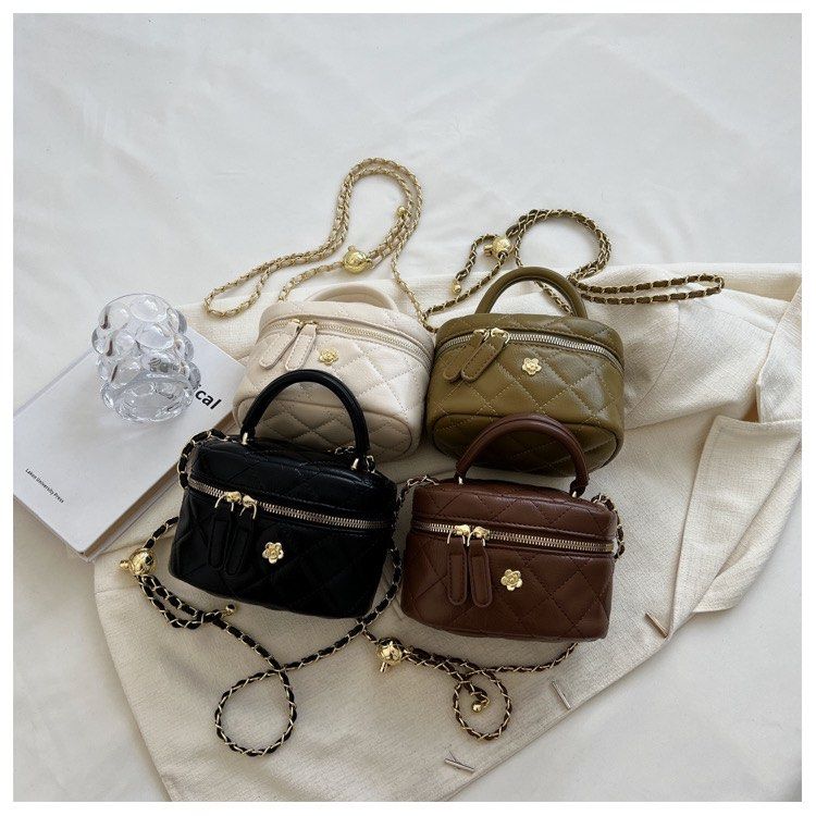 Square Box Bag Korean Version Fashion Trend High Quality One Shoulder Cross Body Bag Chain Bag