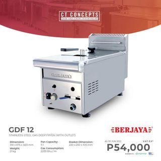 STAINLESS DEEP FRYER(GAS TYPE) GDF 12