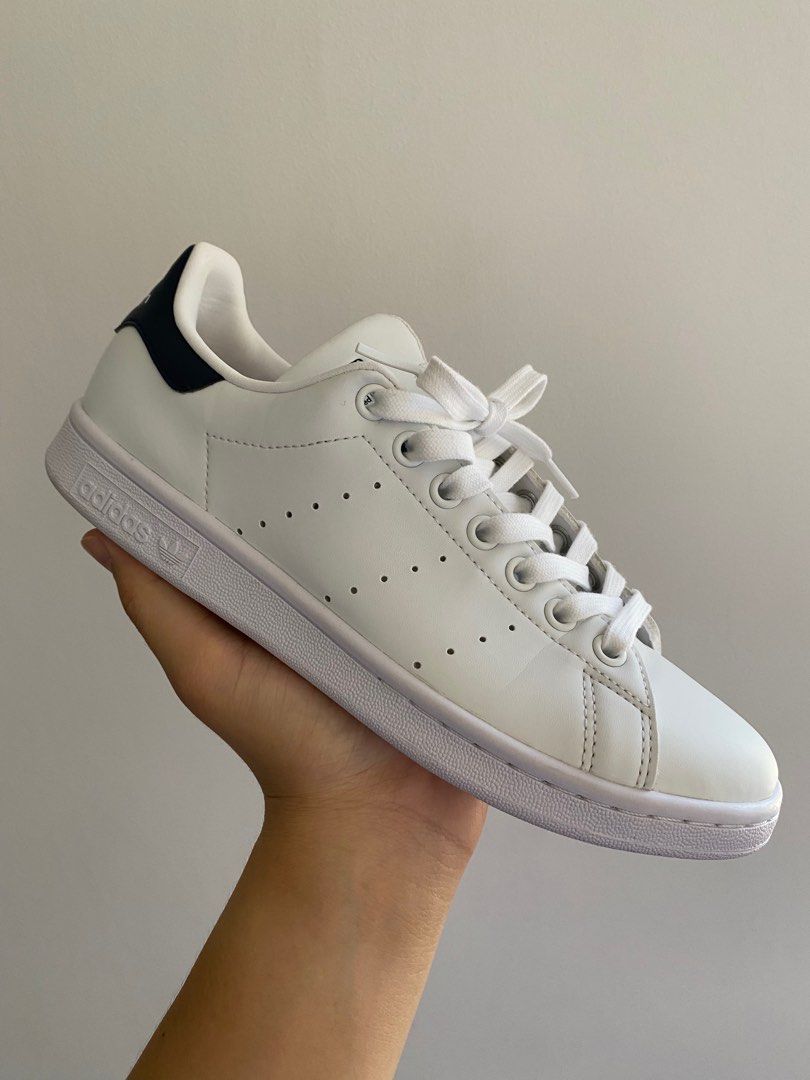 White and navy stan smith womens clearance