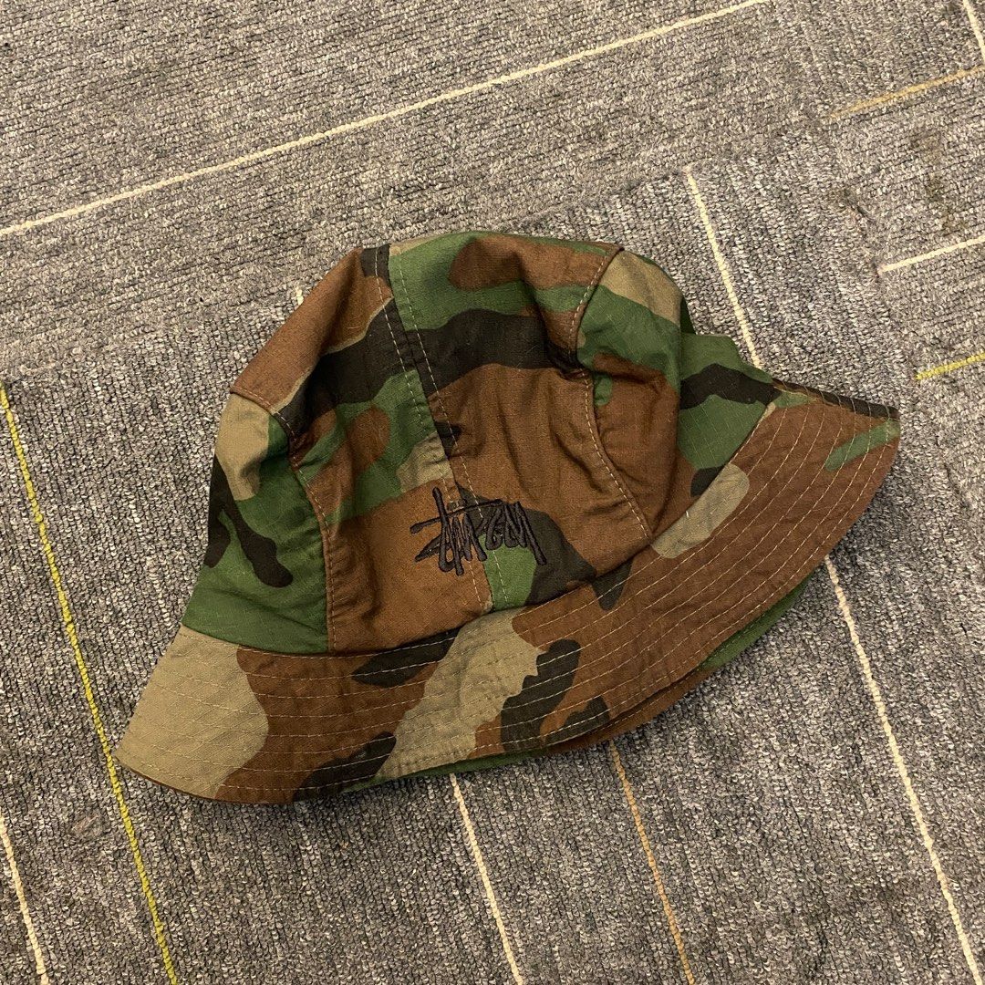 Fishing hat - Camouflage, Men's Fashion, Watches & Accessories, Caps & Hats  on Carousell