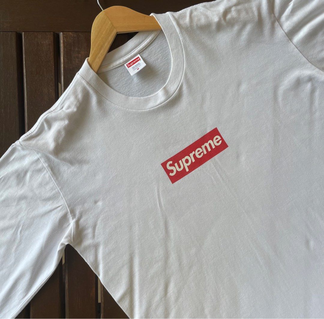 Supreme 20th Anniversary Box Logo Tee White –