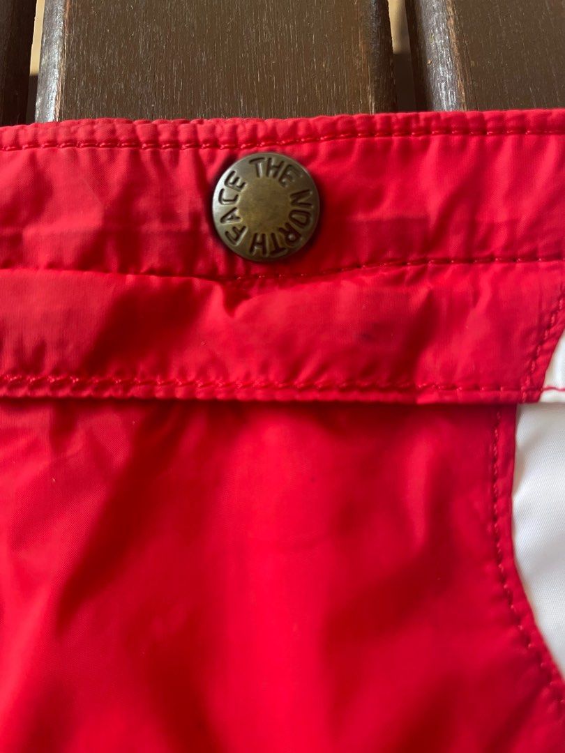 Supreme the north face leather shoulder bag red cheap