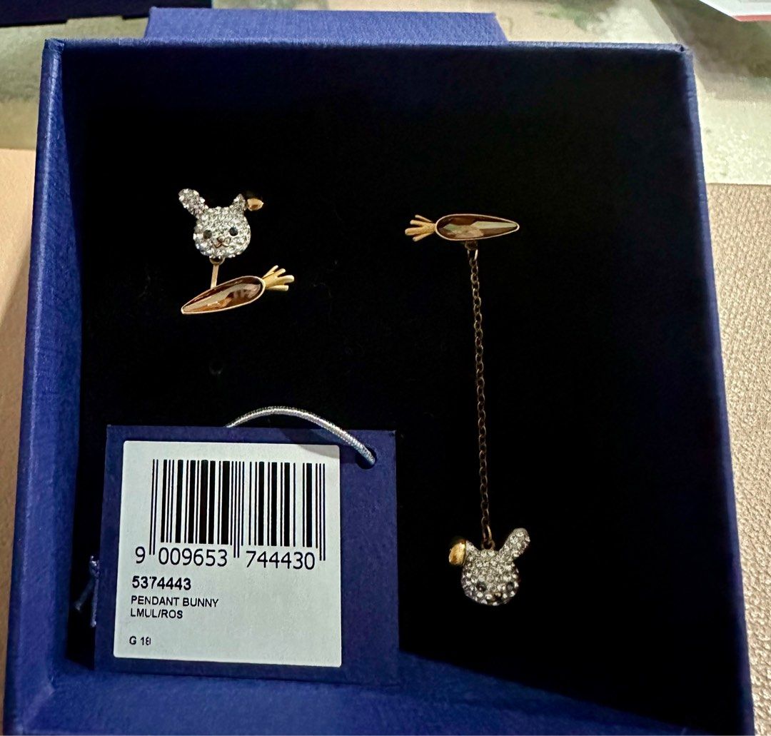 Swarovski bunny earrings online