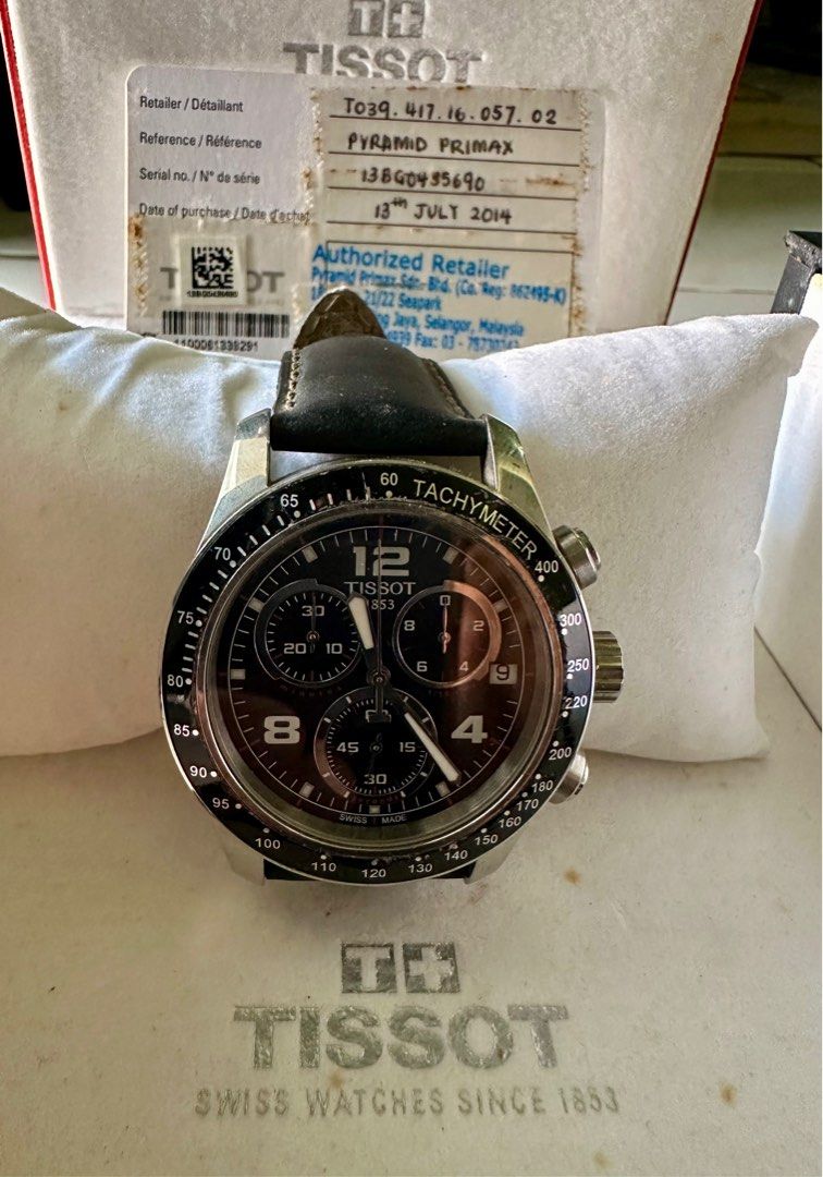 Tissot tachymeter 2025