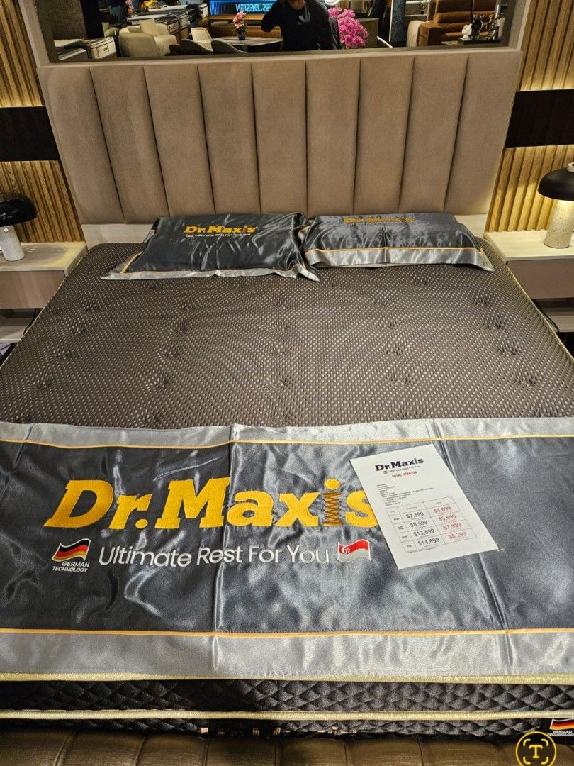 Top End Mattress (Dr Maxis) with Storage Bedframe, Furniture & Home