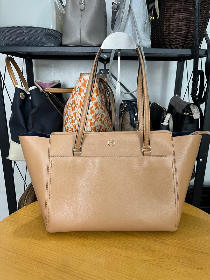 Tory Burch Leather Parker Tote Luxury Bags Wallets on Carousell