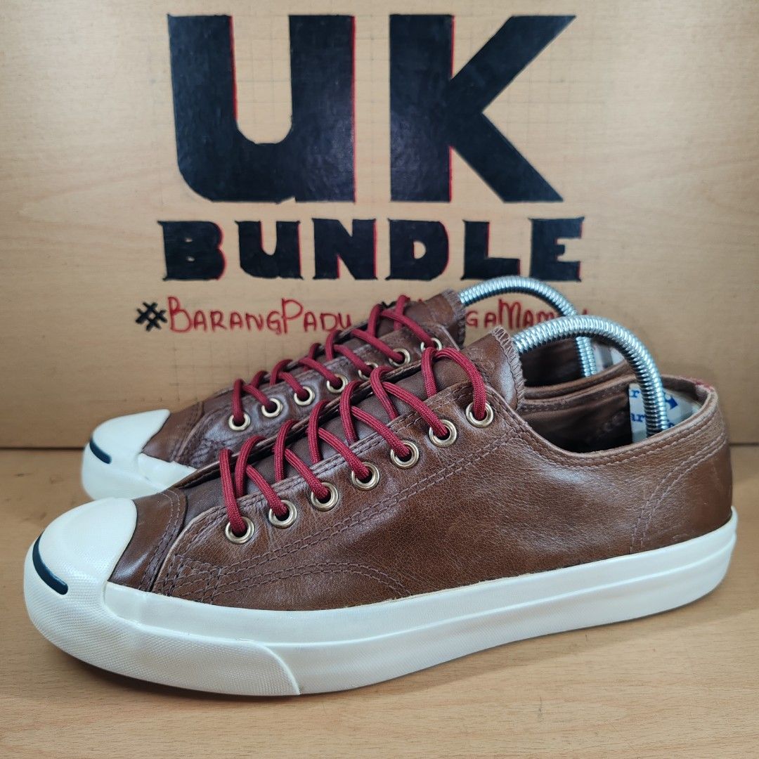 Converse jack sales purcell leather brown