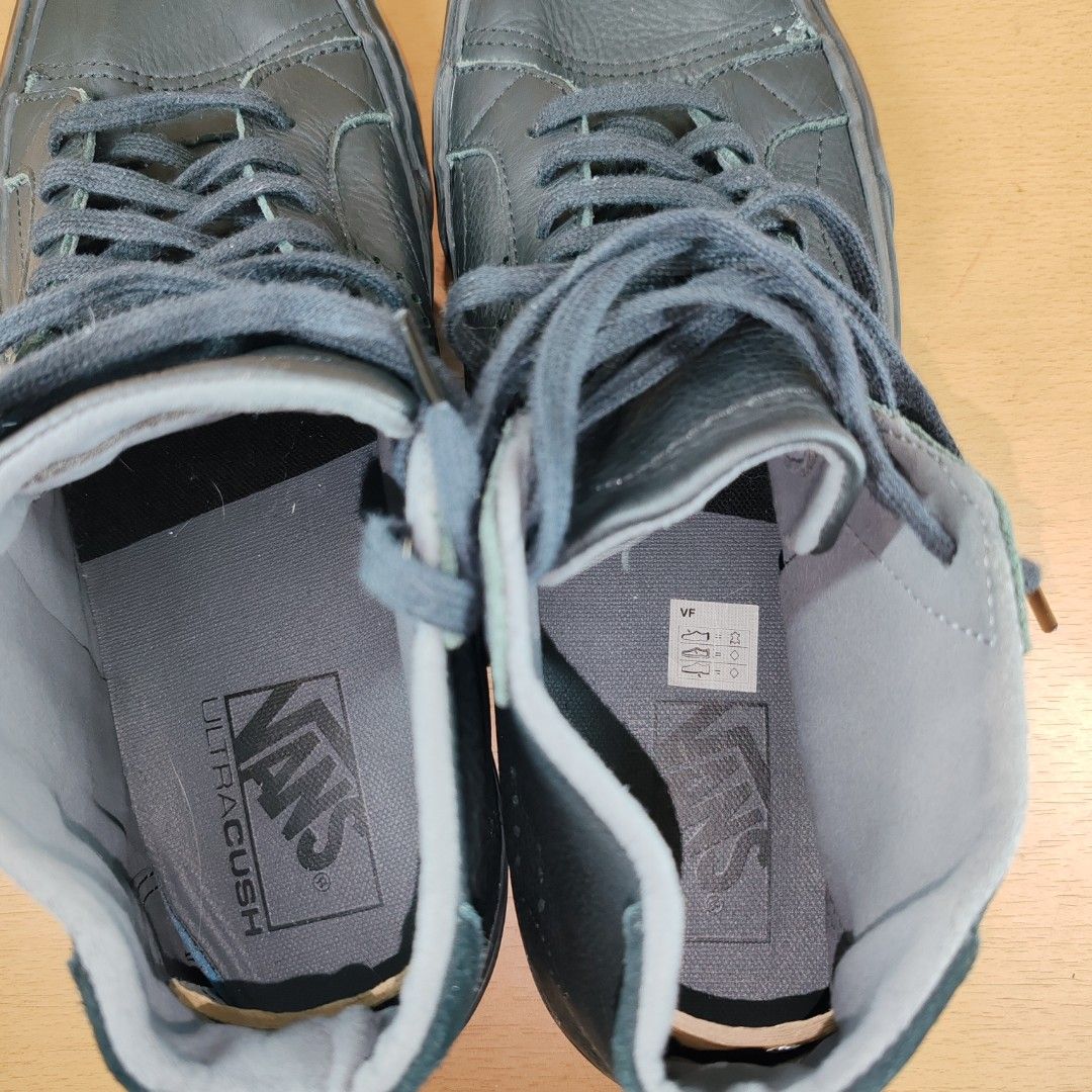 Vans mid tops Silver store