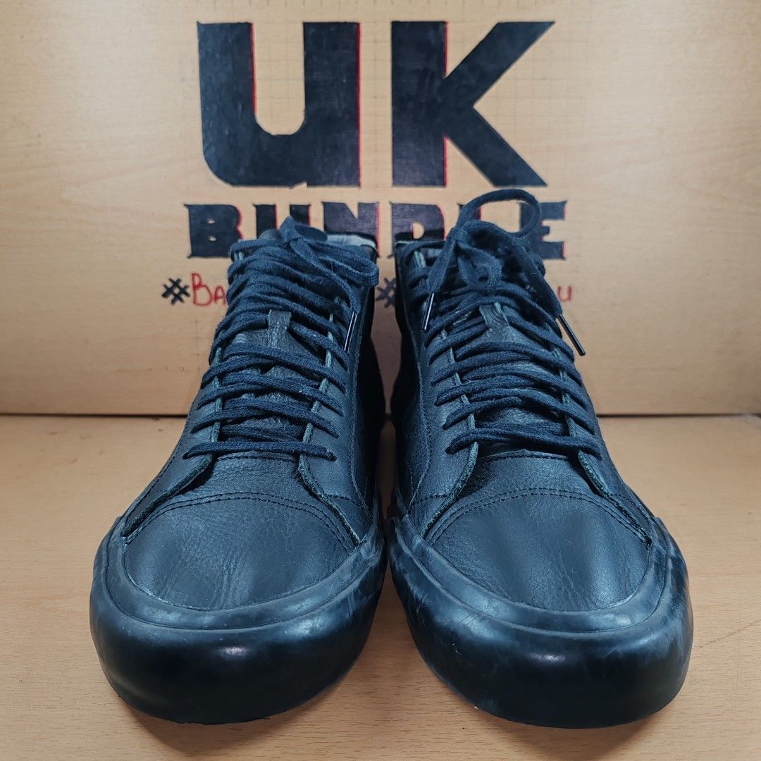 Vans sk8 hi zip online ca boot leather dress blues